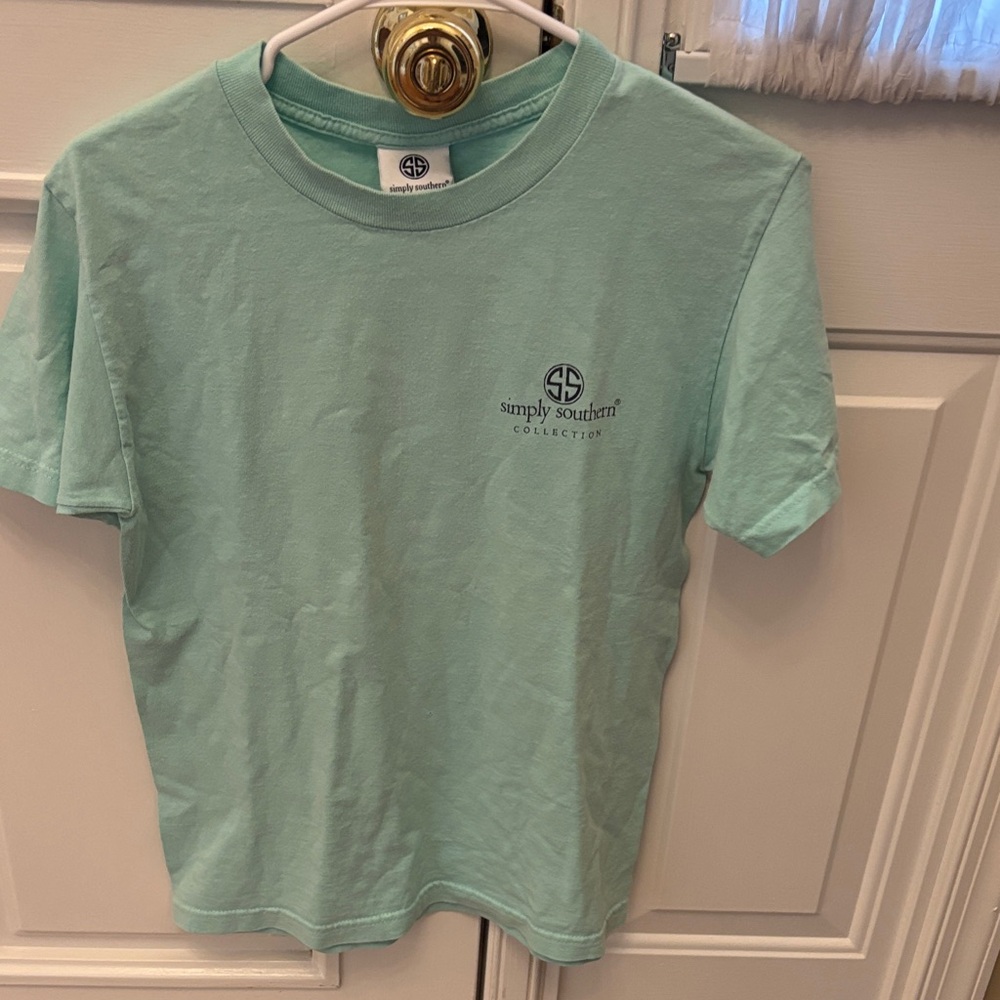 Simply Southern Kids Aqua Tee